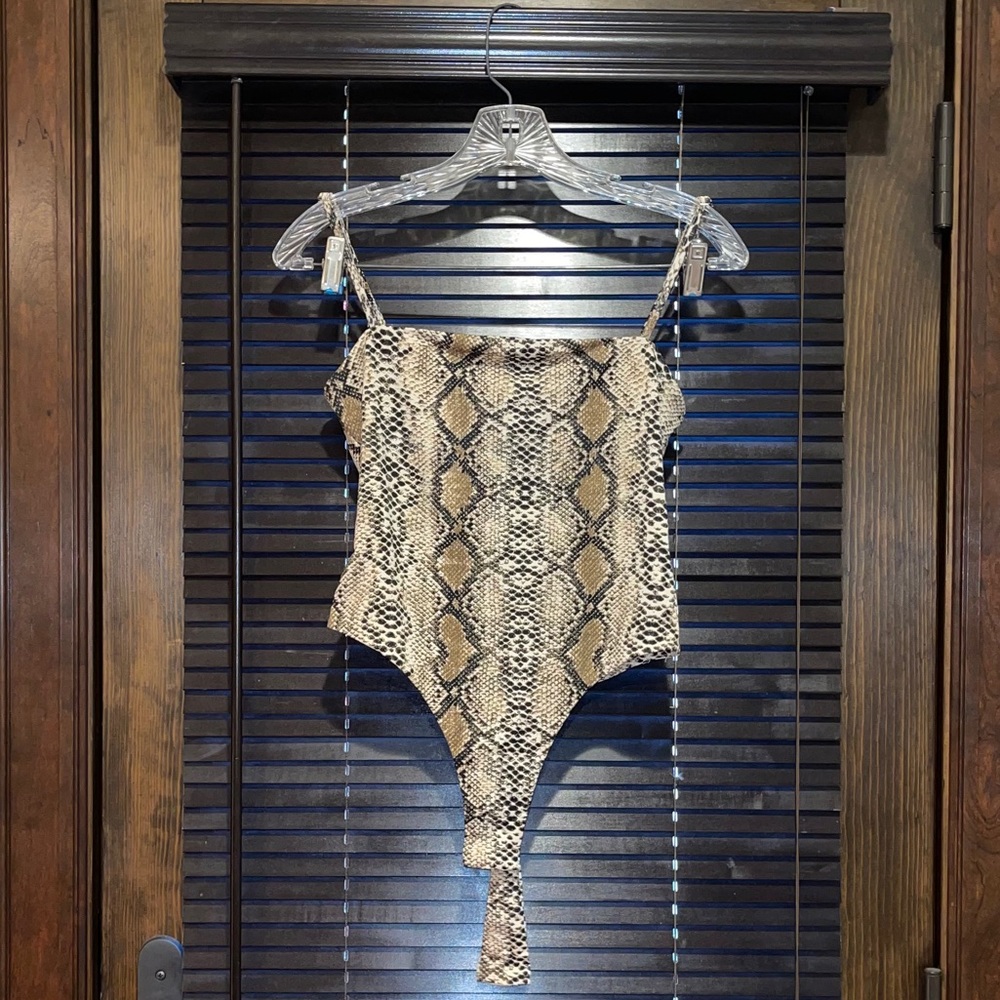 Snakeskin Bodysuit